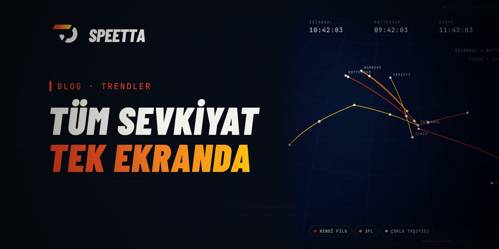 Kontrol Kulesi: Tüm Sevkiyatı Tek Ekranda Yönetmek